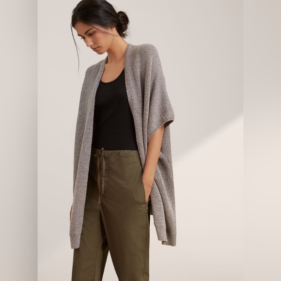 Aritzia Sweaters - ARITZIA COMMUNITY Ionic Cape Cardigan Short Sleeve